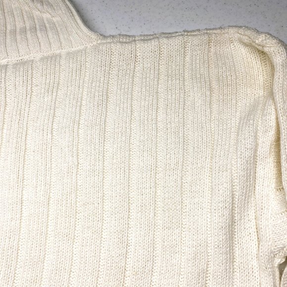 The Limited Women’s Turtleneck Cream Ivory Sweater Tunic Size L - New - Picture 9 of 11